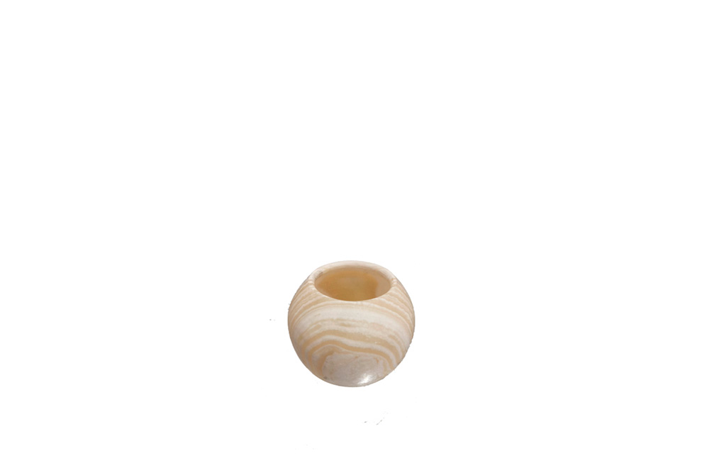 [00000964] Candlestick Curra Alabaster - S